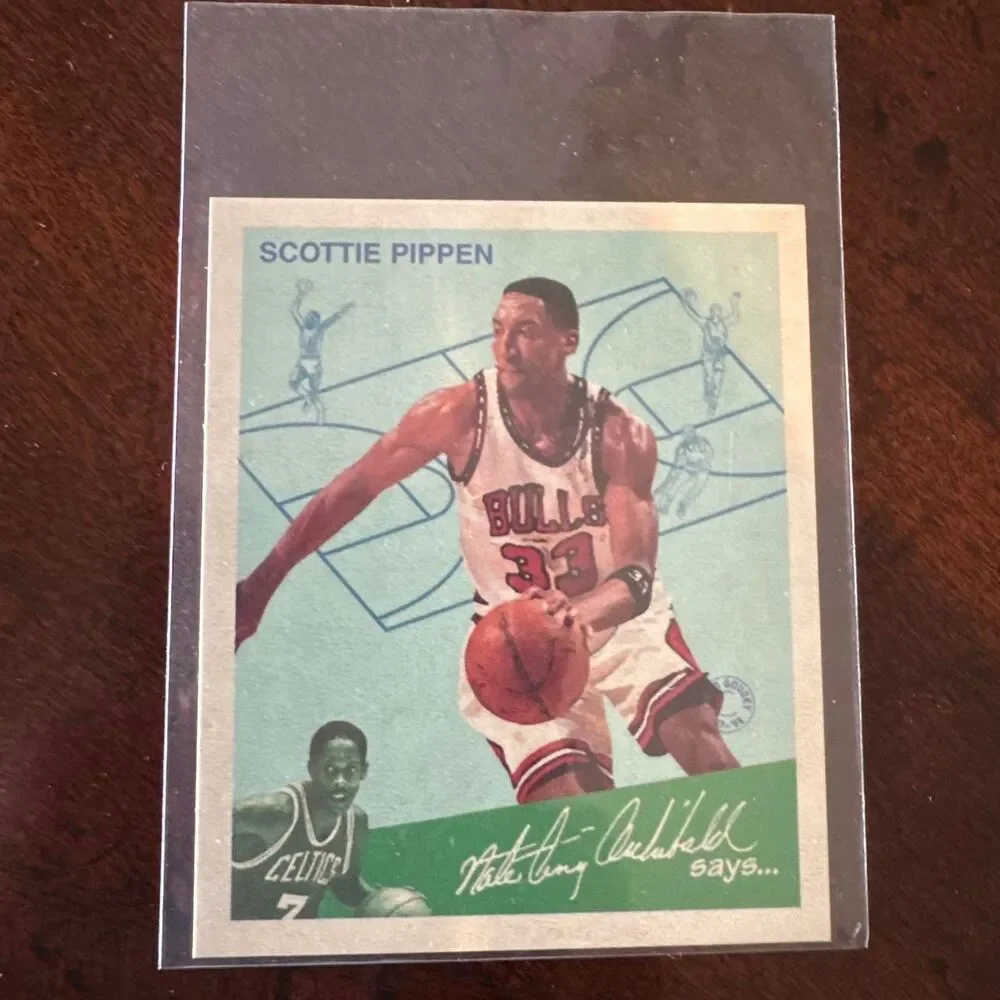 NBA Fleer Goudey Greats Scottie Pippen Chicago Bulls card #10 of 15GG